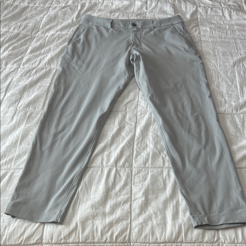 Lululemon Men's Gray ABC slim fit 30” Pants (as-is)